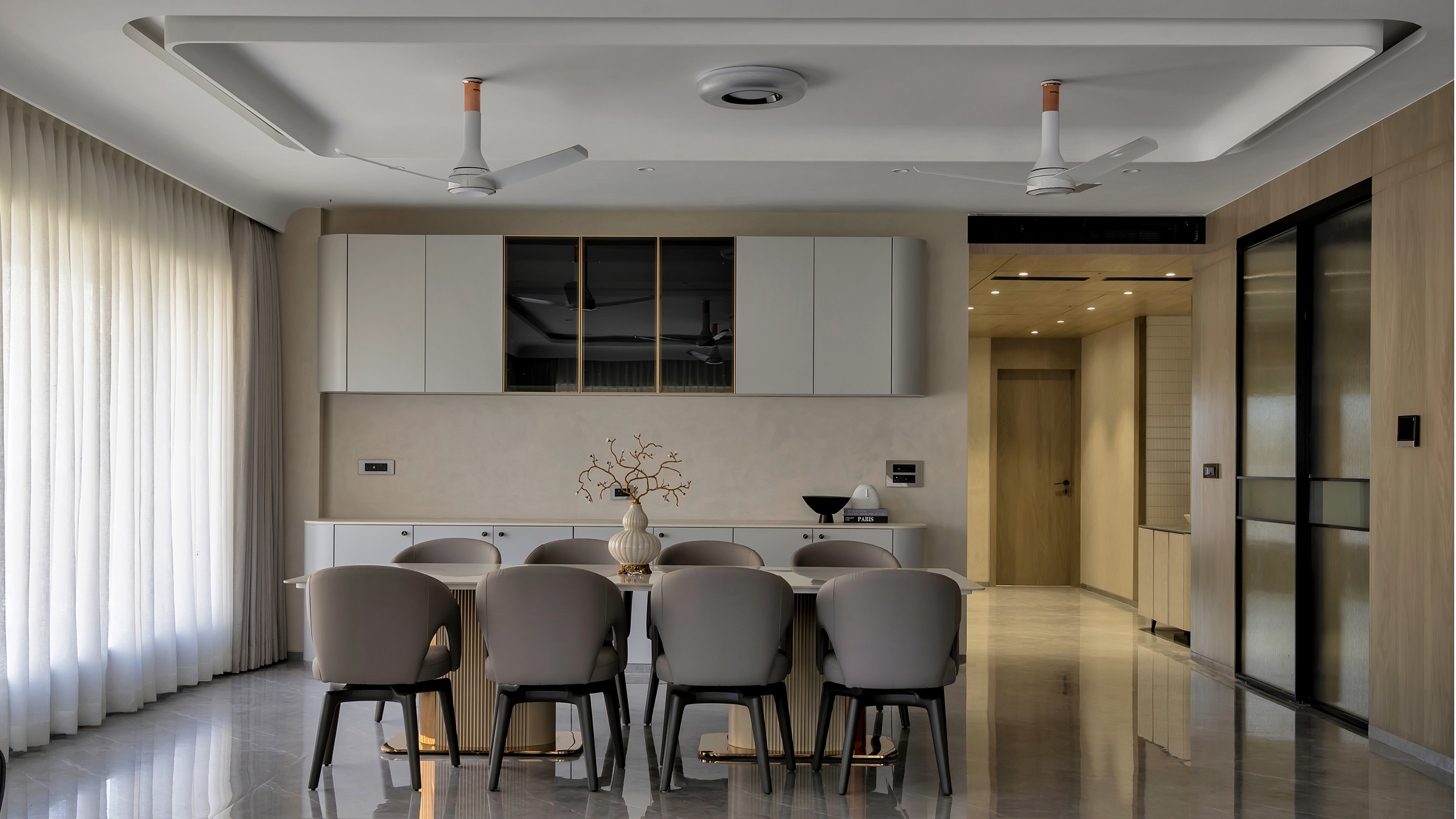 The GDS by Gautam Nagrechaa - Architectural Lighting & Texture Harmony